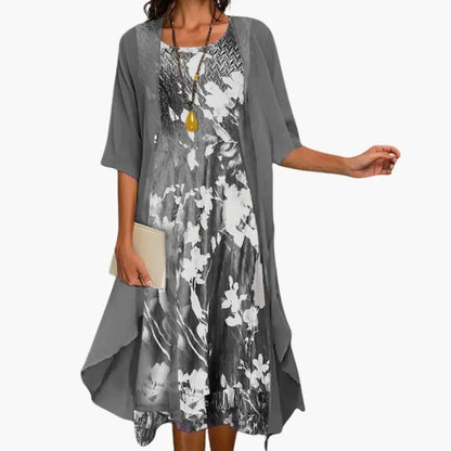 Yolande - Women's Midi Floral Dress - photo 3