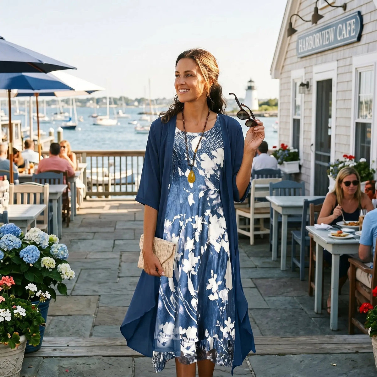 Yolande - Women's Midi Floral Dress - photo 7