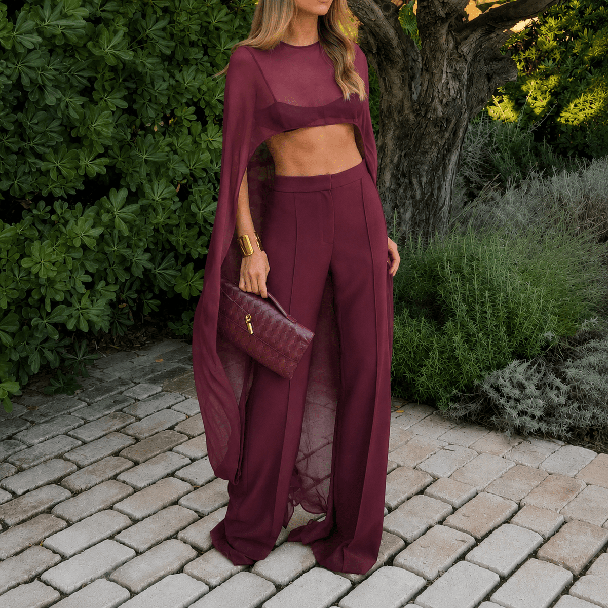 Alma - Women's Relaxed Cape Jacket - photo 1