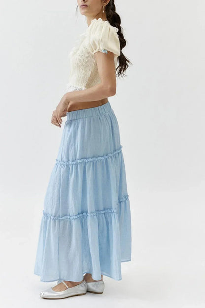 Marguerite - Women's Tiered Boho Pants - photo 4
