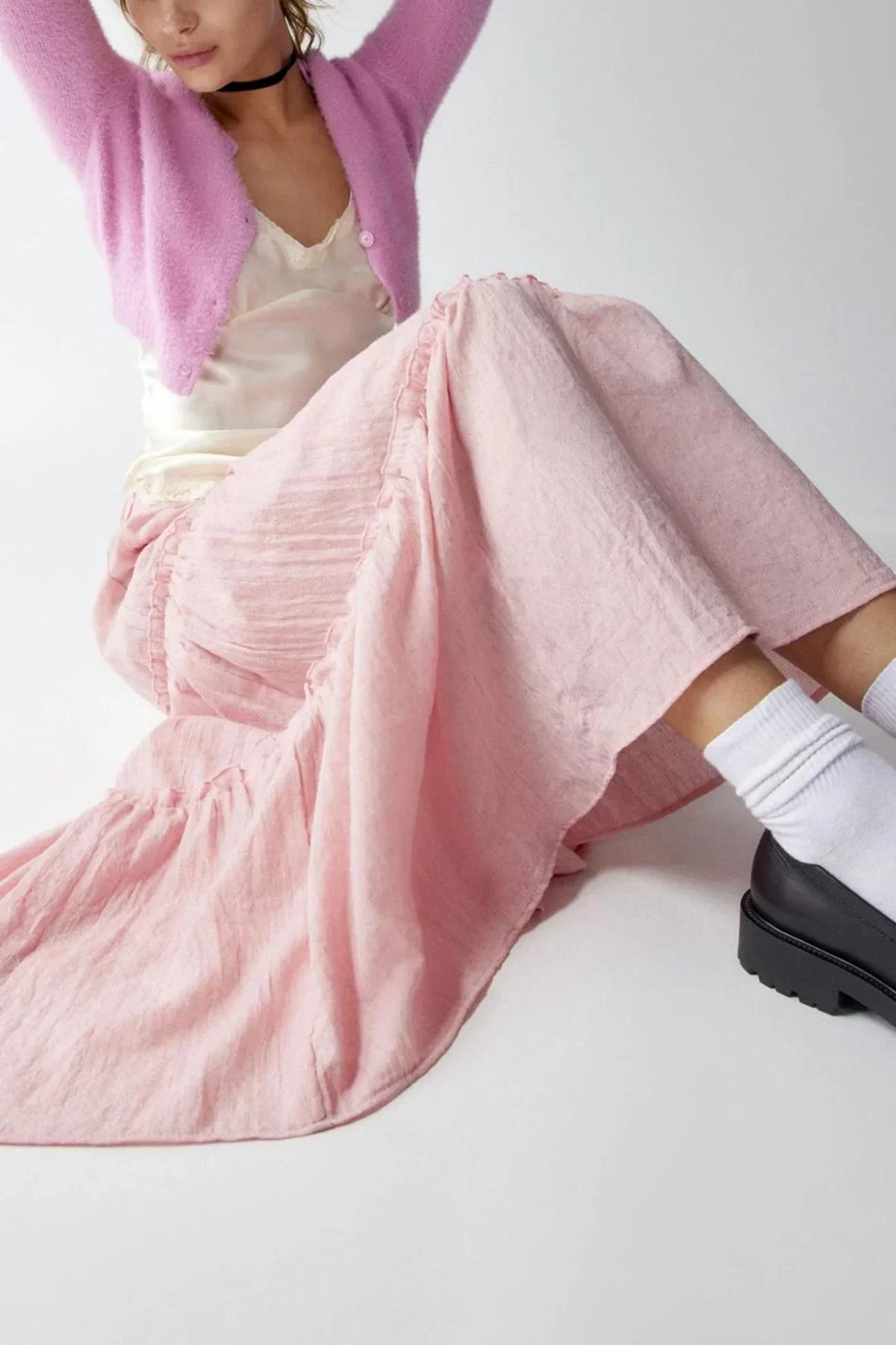 Marguerite - Women's Tiered Boho Pants - photo 9