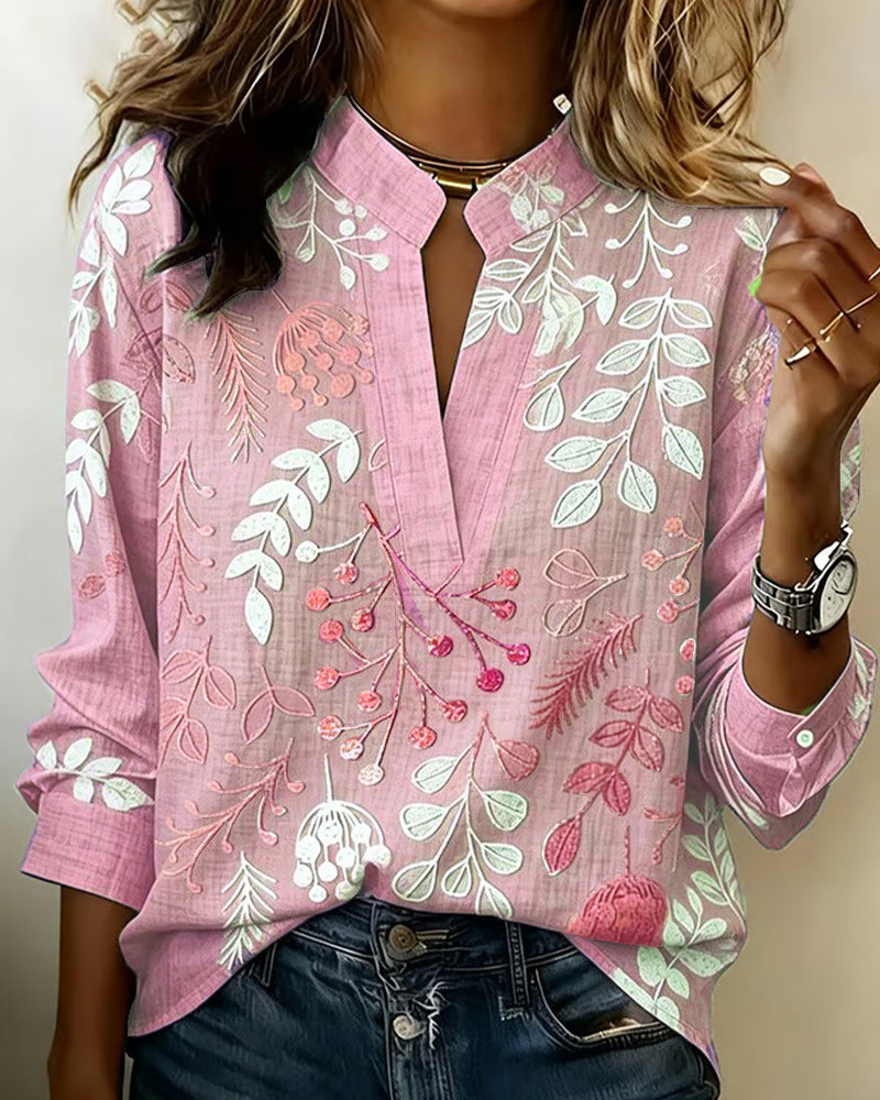 Margaux - Women's Touch Floral Blouse - photo 10