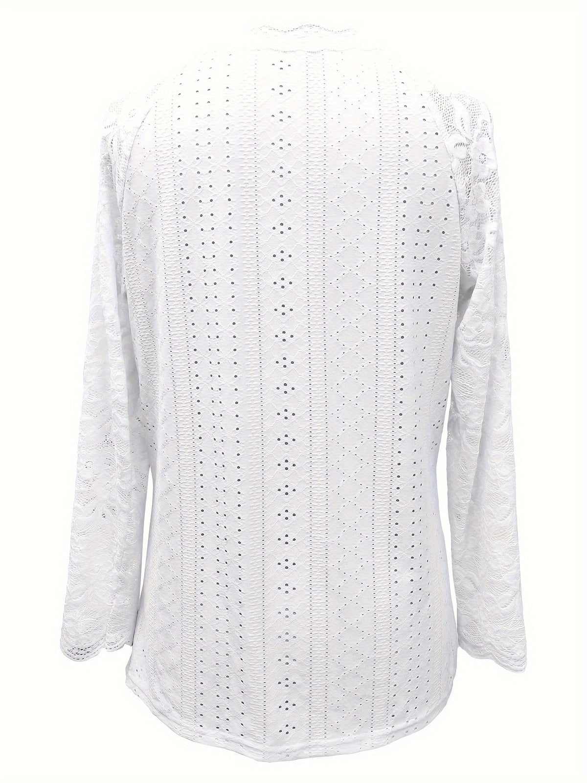 Sylvie - Women's Long Lace-Sleeve Blouse - photo 7