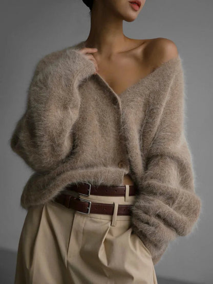 Nadine - Women's Relaxed Knit Sweater - photo 1