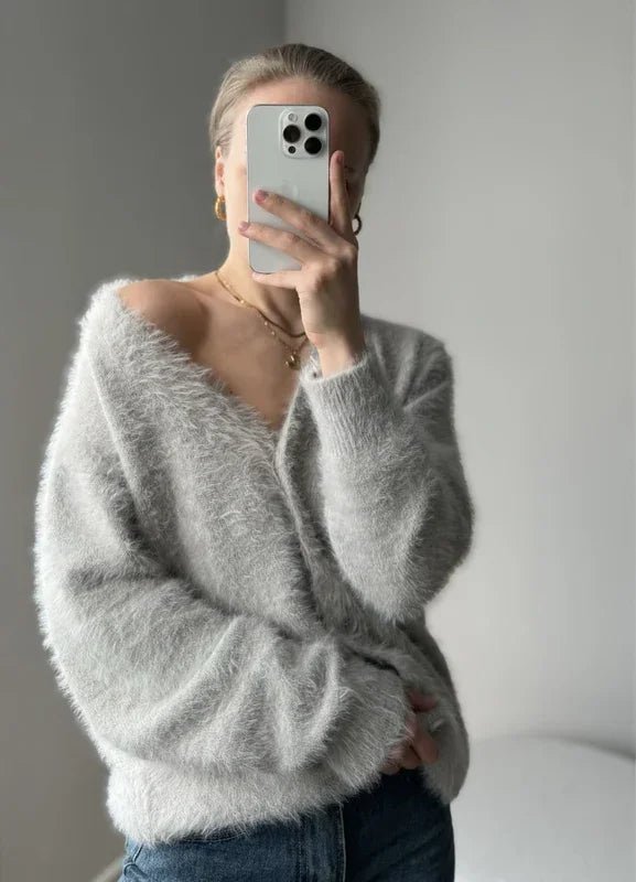Nadine - Women's Relaxed Knit Sweater - photo 10