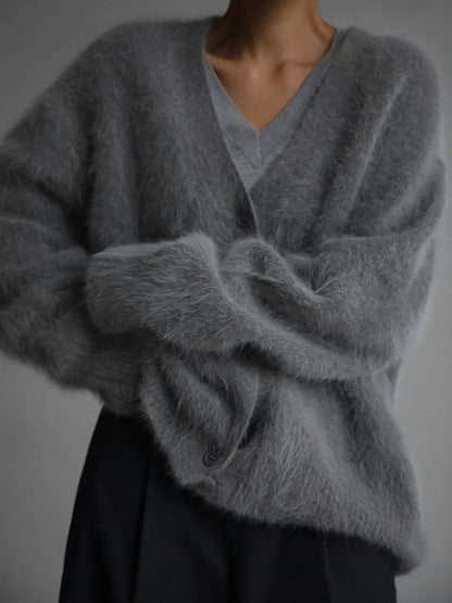Nadine - Women's Relaxed Knit Sweater - photo 4