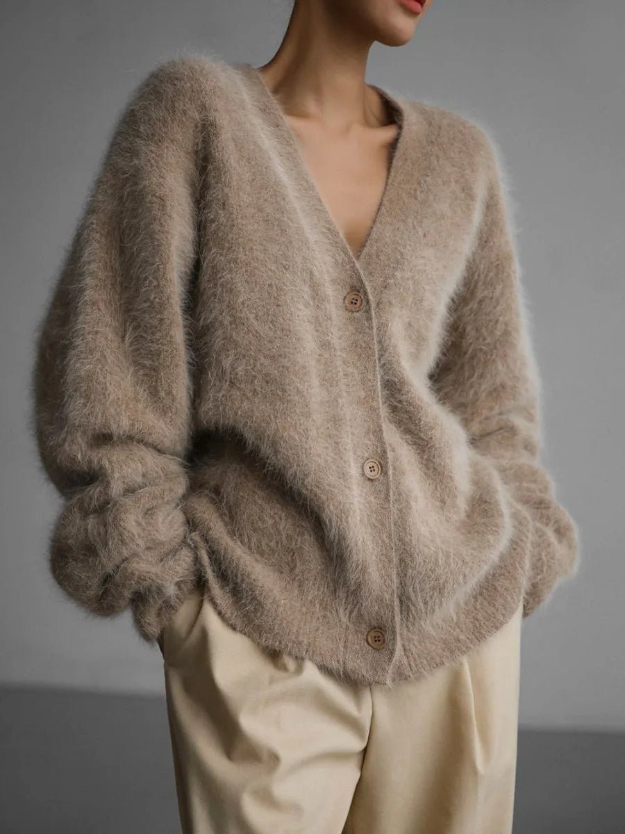 Nadine - Women's Relaxed Knit Sweater - photo 5