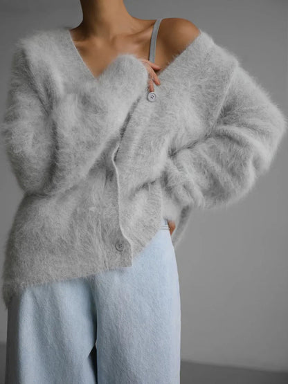 Nadine - Women's Relaxed Knit Sweater - photo 7