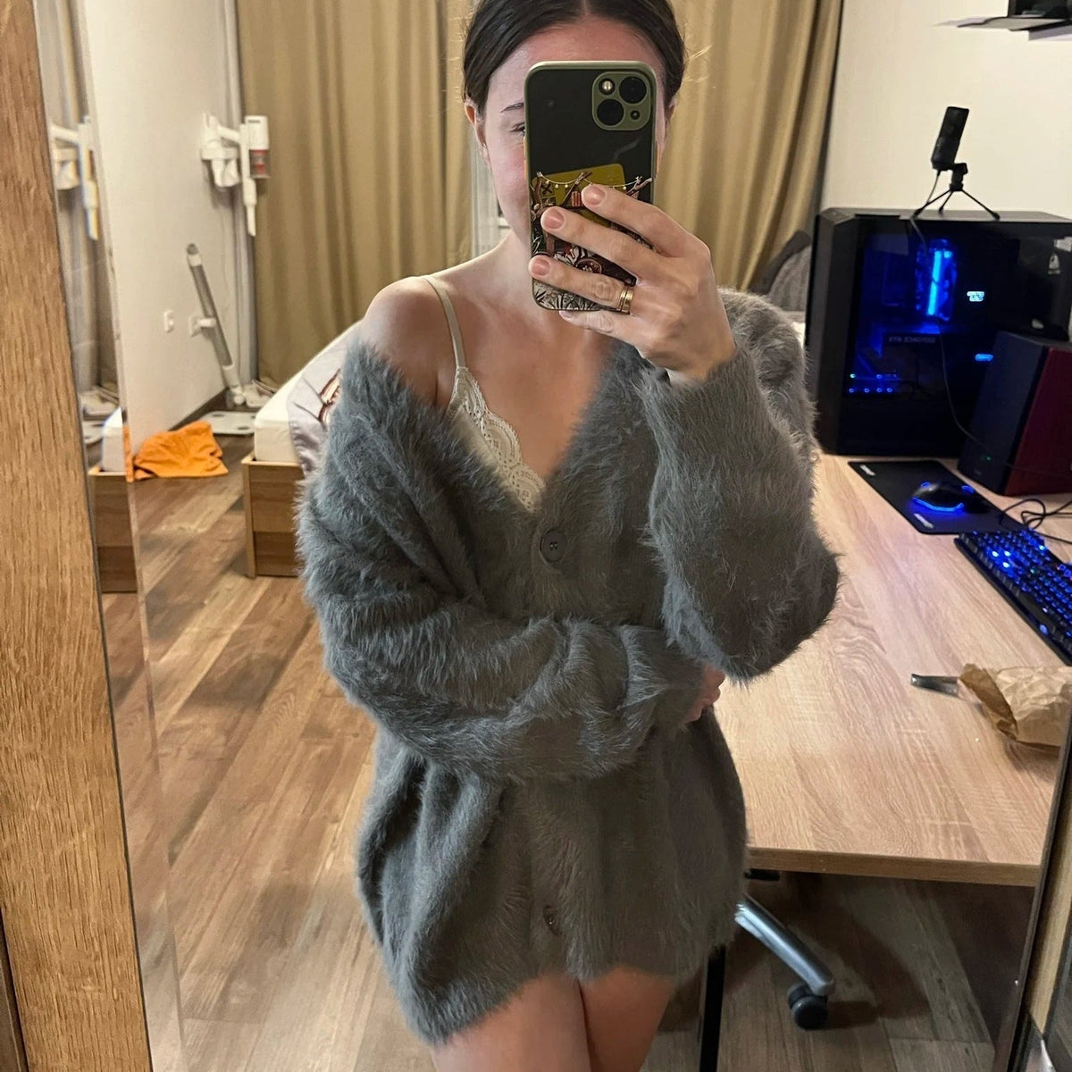 Nadine - Women's Relaxed Knit Sweater - photo 8