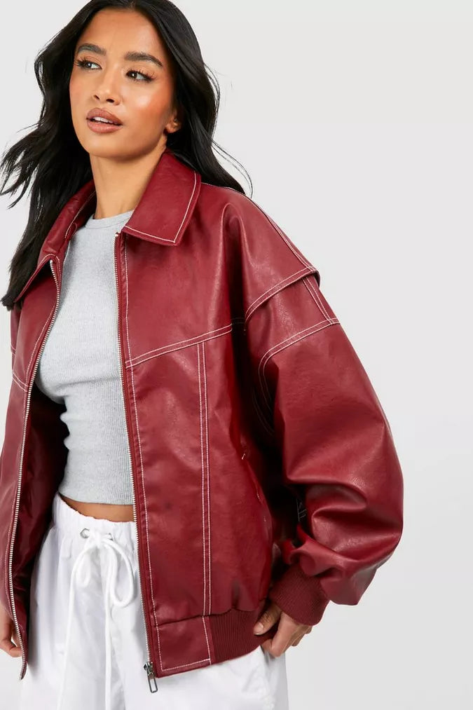 Cerys - Women's Pockets Oversized Jacket