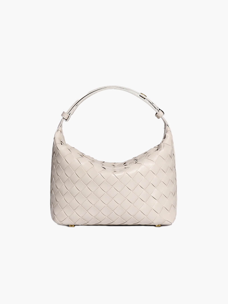 Rebecca - Women's Mini Woven Faux Leather Bag - photo 3