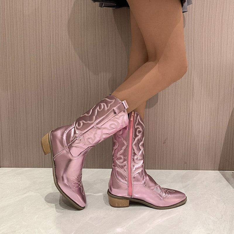 Ylva - Women's Fern-Rose Western Shoes - photo 3