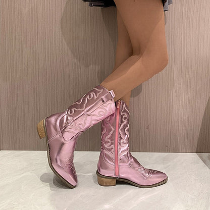 Ylva - Women's Fern-Rose Western Shoes - photo 3