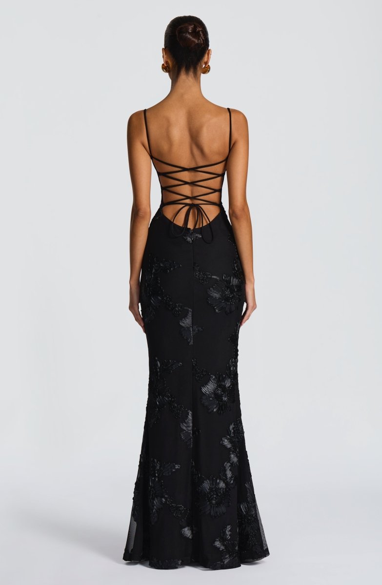 Aurelie - Women's Sheath Maxi Fitted Dress - photo 2