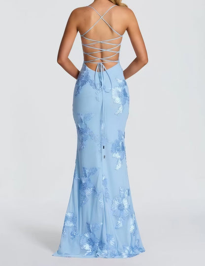 Aurelie - Women's Sheath Maxi Fitted Dress - photo 12