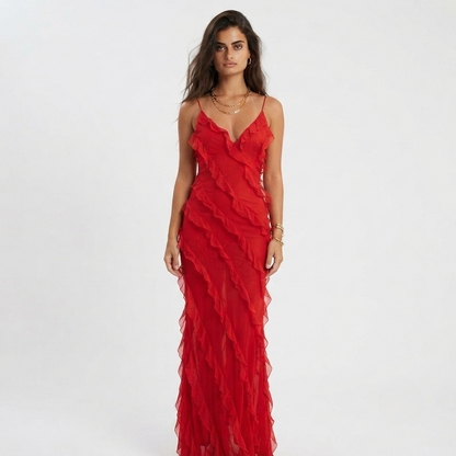 Fenna - Women's Ruffle Maxi Dress - photo 1