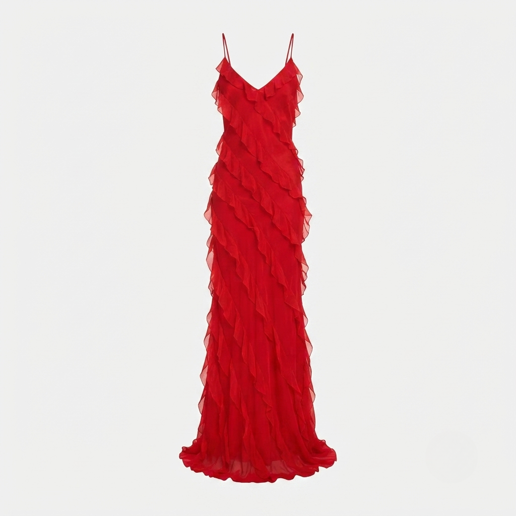 Fenna - Women's Ruffle Maxi Dress - photo 2