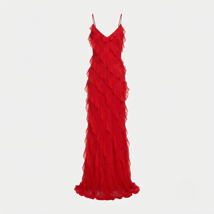 Fenna - Women's Ruffle Maxi Dress - photo 2