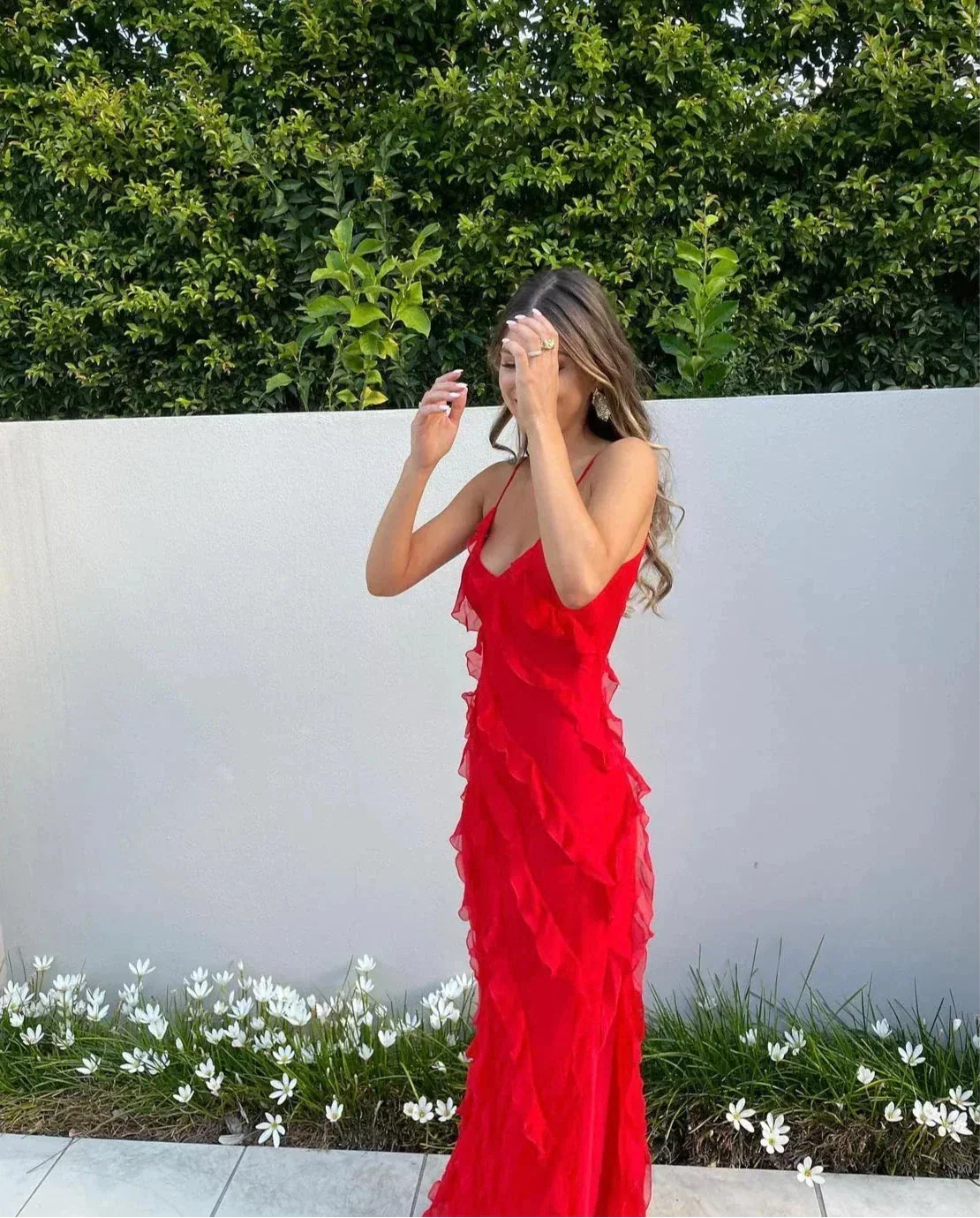 Fenna - Women's Ruffle Maxi Dress - photo 5