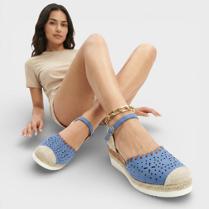 Lavinia - Women's Ankle Strap High Sandal - photo 4