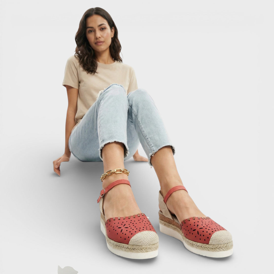 Lavinia - Women's Ankle Strap High Sandal - photo 2