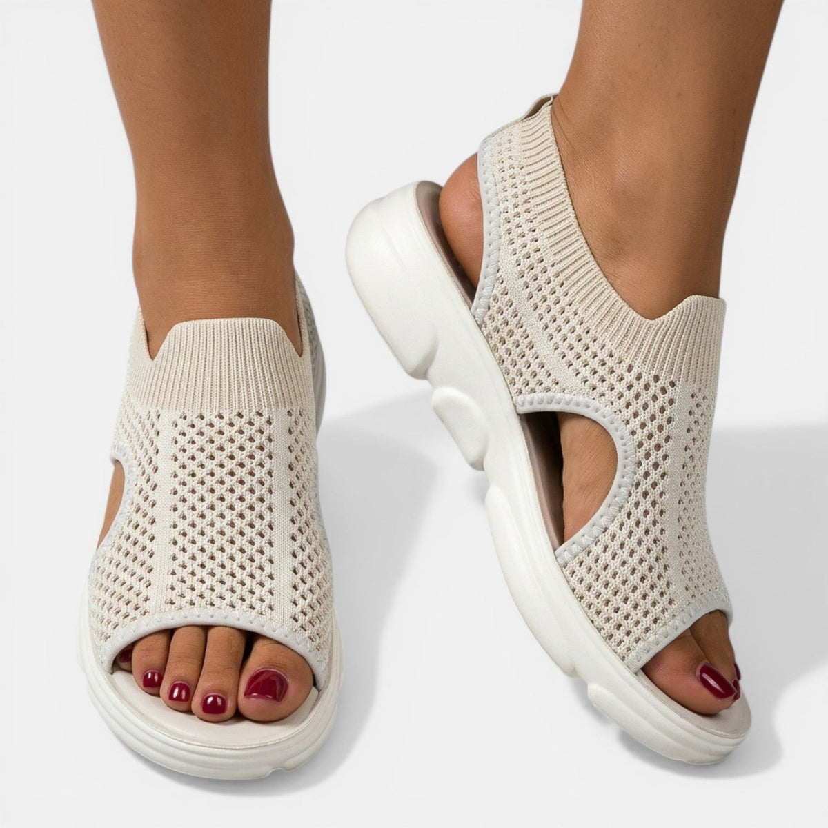 Rosanne - Women's Breathable Platform Sandals - photo 2