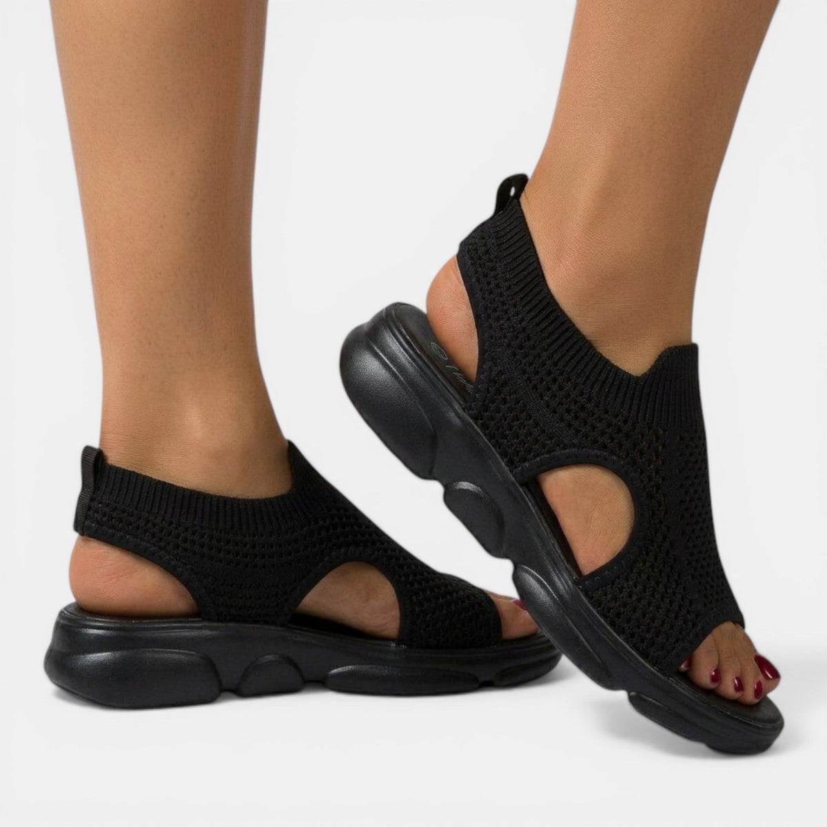 Rosanne - Women's Breathable Platform Sandals - photo 10
