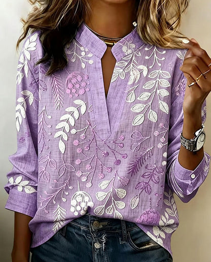 Margaux - Women's Touch Floral Blouse - photo 1