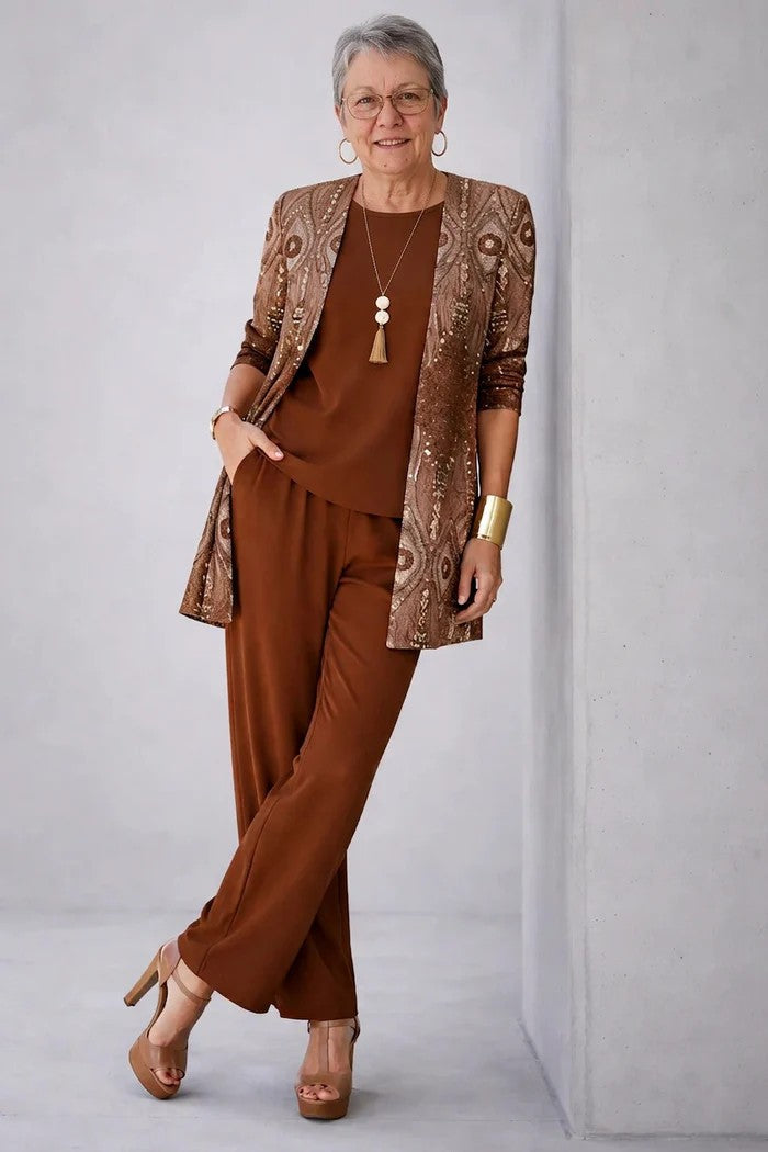 Clarisse - Women's Relaxed Occasions Set - photo 9