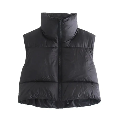 Ilaria - Women's Cropped Puffer Jacket - photo 2