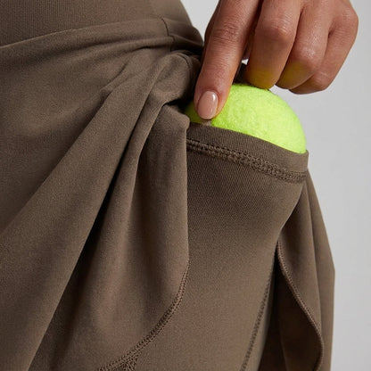 Signe - Women's Pleated Tennis Pants - photo 6