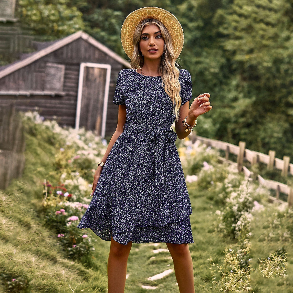 Giselle - Women's Floral Dress - photo 1