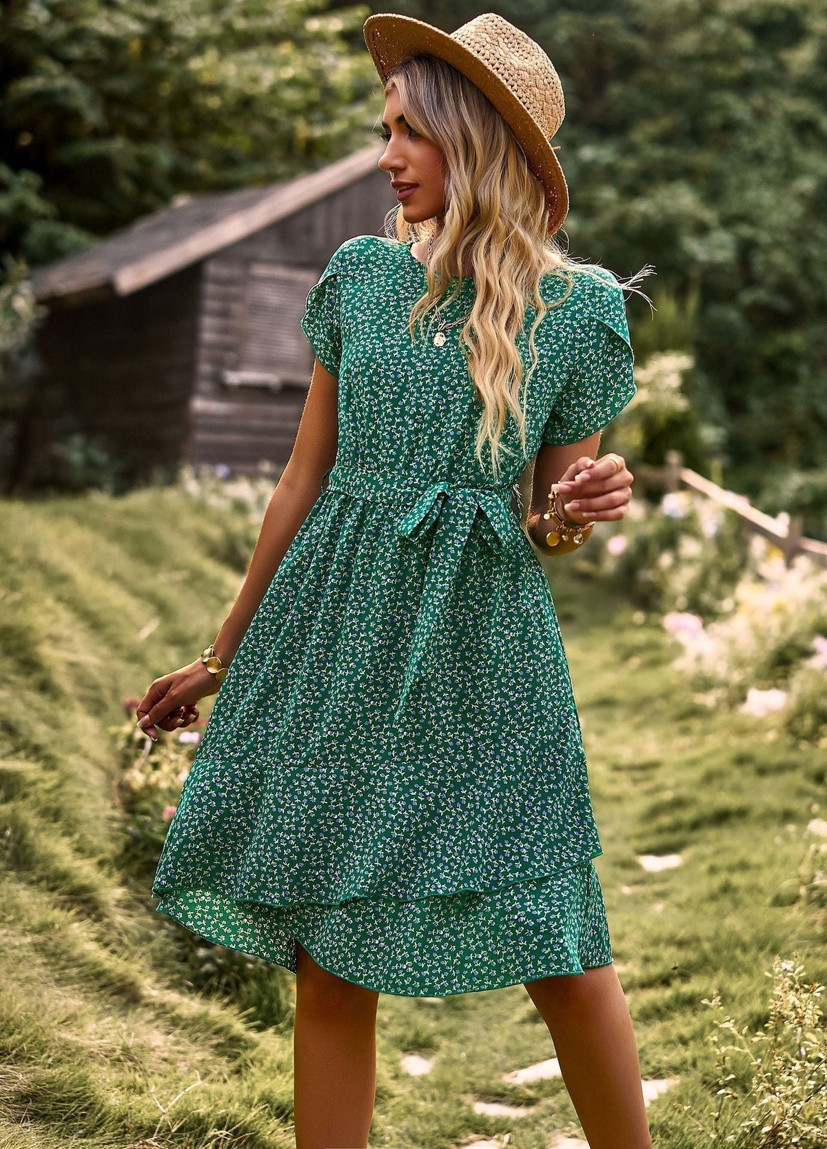 Giselle - Women's Floral Dress - photo 4