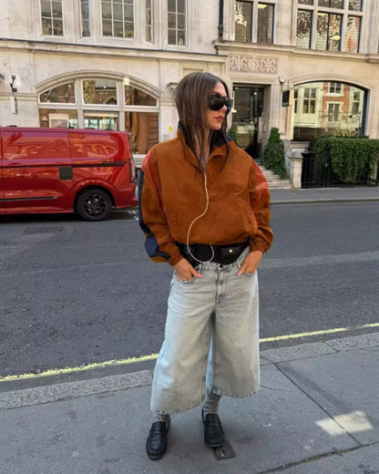 Yolande - Women's Relaxed Blocking Jacket - photo 4