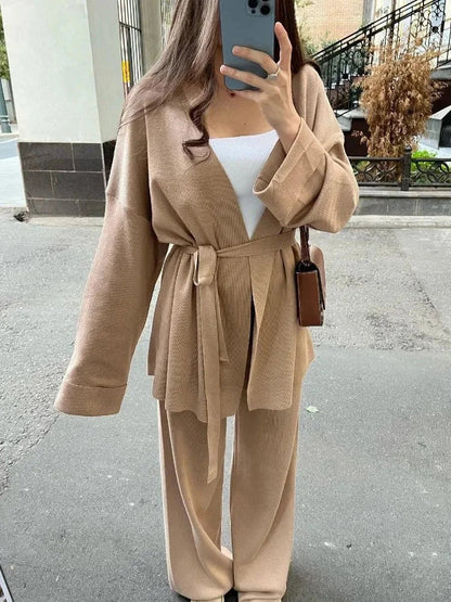 Caitlin - Women's Two-Piece Knit Set - photo 1