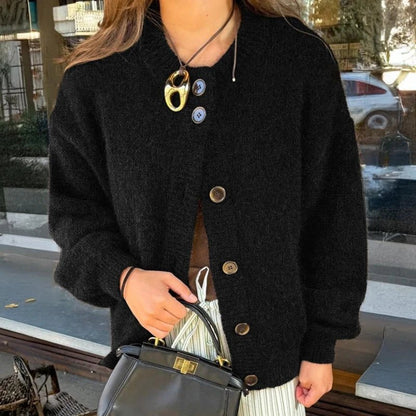 Camille - Women's Relaxed Knit Sweater - photo 2