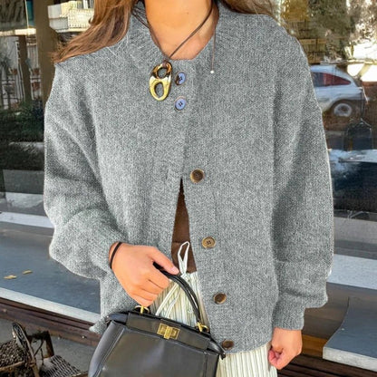 Camille - Women's Relaxed Knit Sweater - photo 3