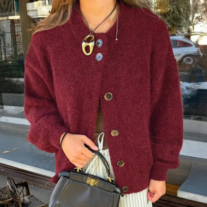 Camille - Women's Relaxed Knit Sweater - photo 4