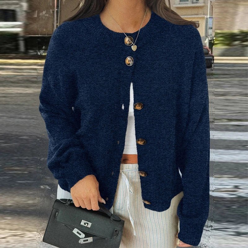 Camille - Women's Relaxed Knit Sweater - photo 5
