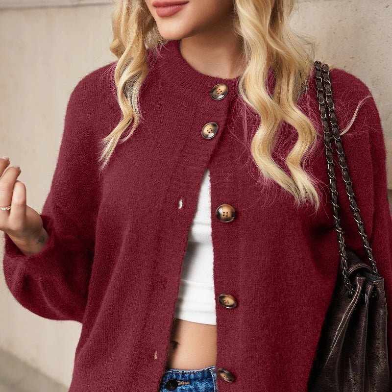 Camille - Women's Relaxed Knit Sweater - photo 8