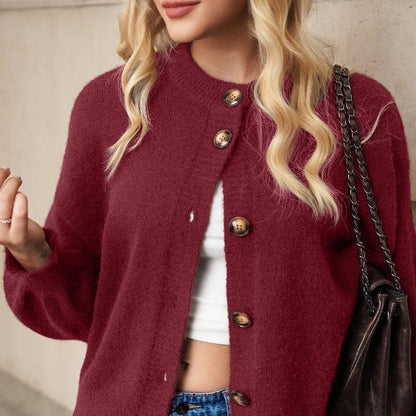 Camille - Women's Relaxed Knit Sweater - photo 8