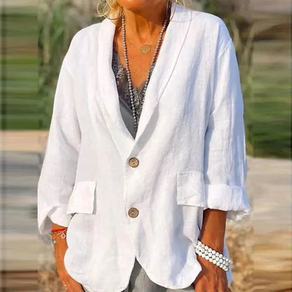 Harriet - Women's Oversized Longline Jacket - photo 2