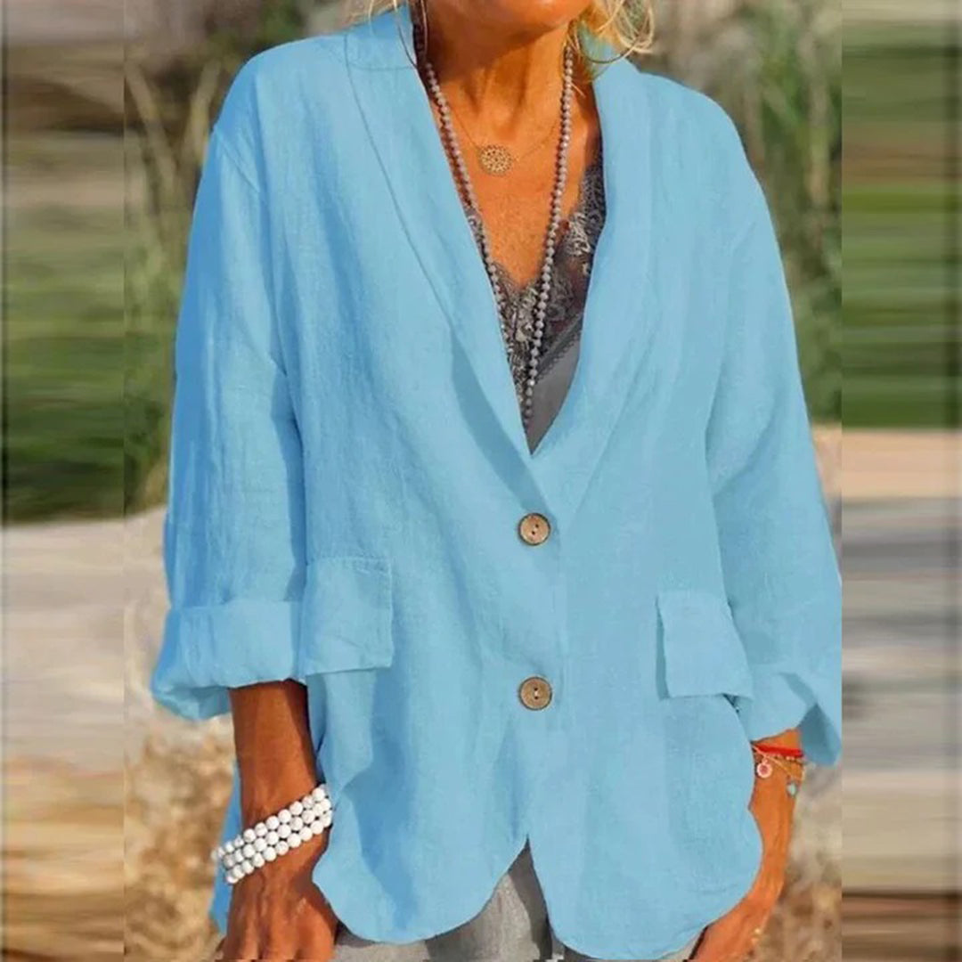 Harriet - Women's Oversized Longline Jacket - photo 4