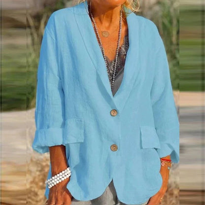 Harriet - Women's Oversized Longline Jacket - photo 4