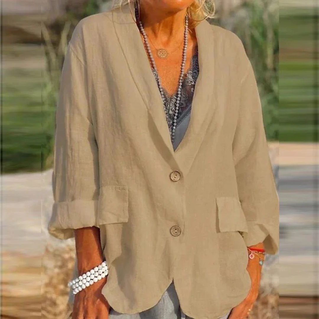 Harriet - Women's Oversized Longline Jacket - photo 5