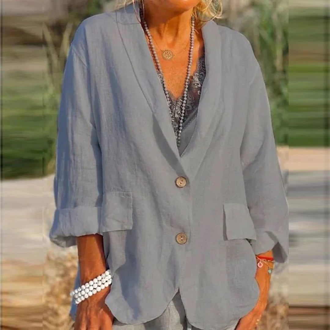 Harriet - Women's Oversized Longline Jacket - photo 6