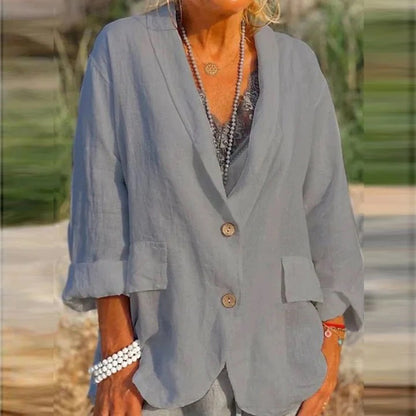 Harriet - Women's Oversized Longline Jacket - photo 6