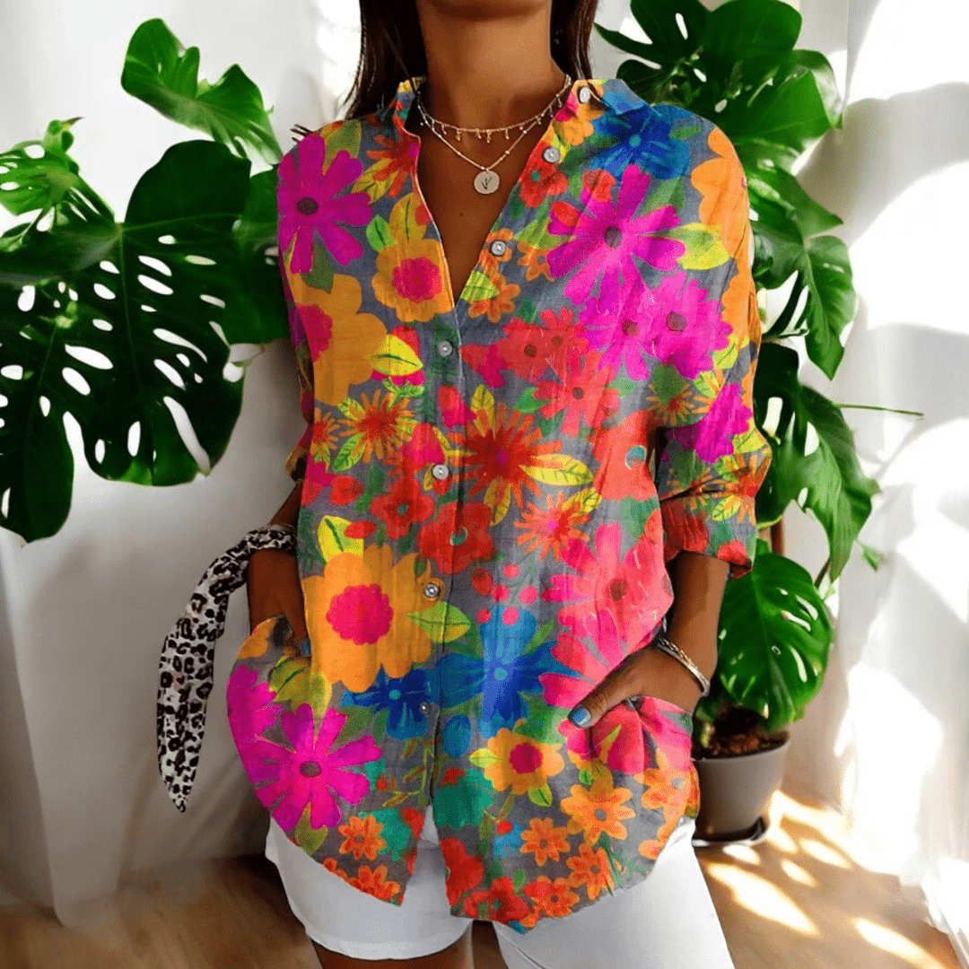 Honora - Women's Silk Work Top - photo 10