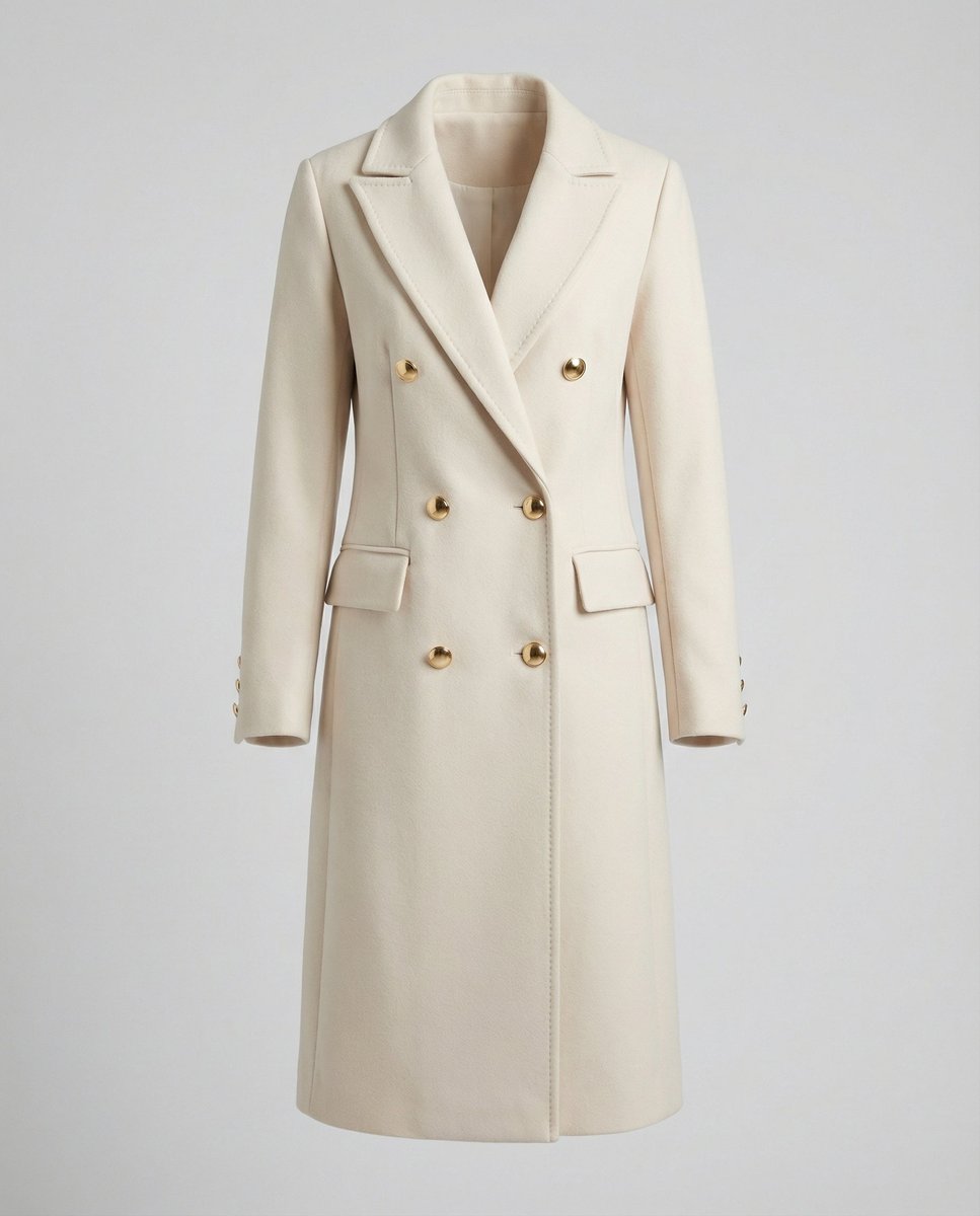 Bridget - Women's Midi Overcoat Coat - photo 5