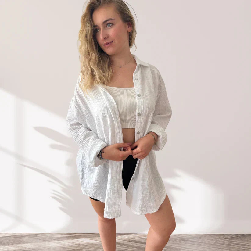 Elody - Women's Oversized Shirt (Plus Size Available) - photo 5